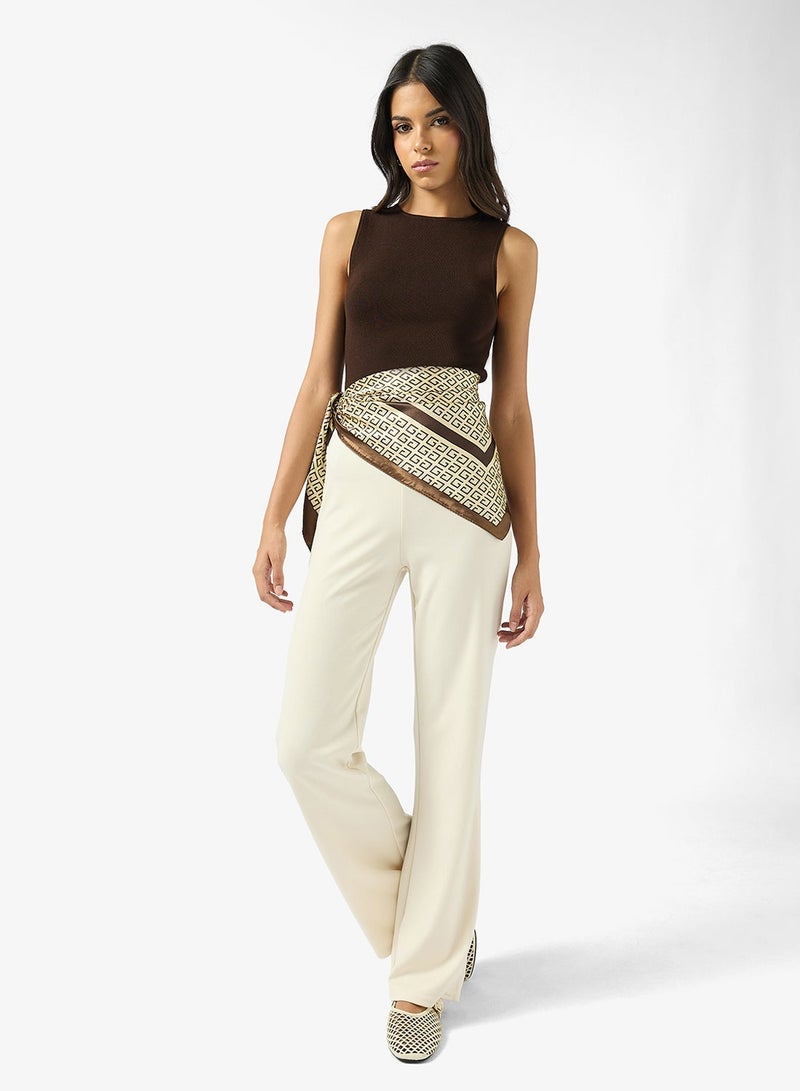 Ginger Satin Classic Headscarf - Image 2