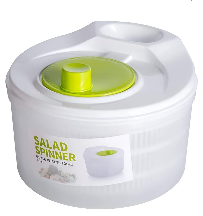 Vegetable Dryer - Handy Spin Dryer for Fresh Fruit and Veggie Preservation, Effortless Food Dehydration, Safe Materials Suitable for Dishwashers, One-Hand Operation for Convenience - Image 1