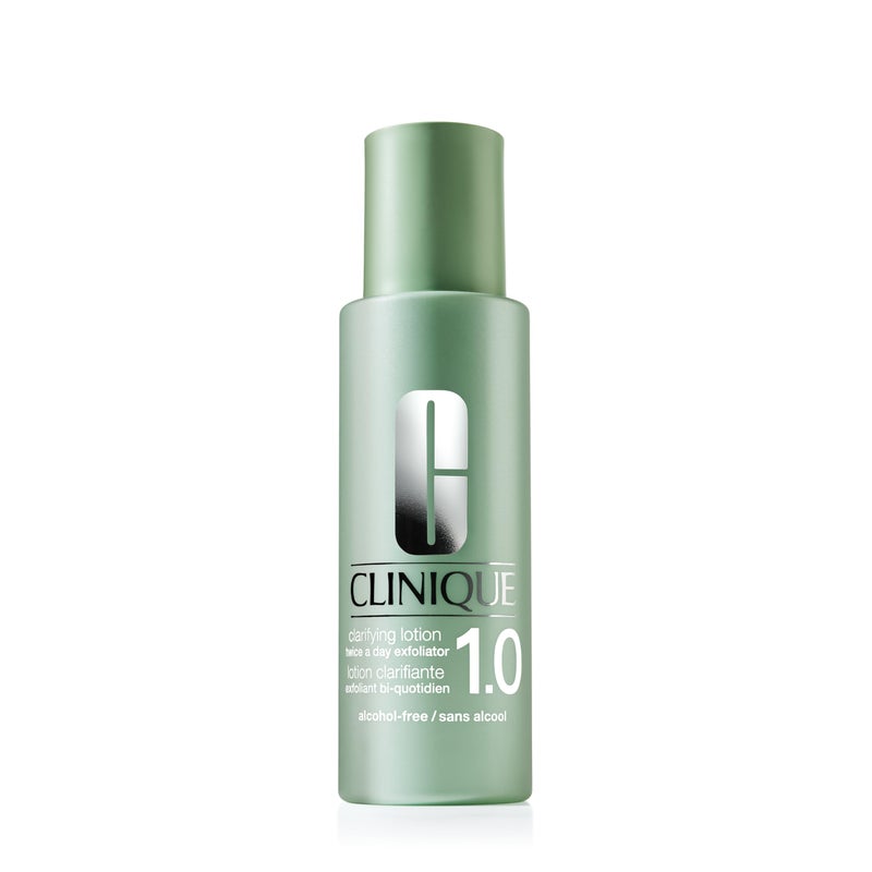CLINIQUE Clinique 3Step Clarifying Lotion Face Exfoliator 10  For Sensitive Skin  With Witch Hazel  Salicylic Acid  Alcohol Free 67 Fl Oz