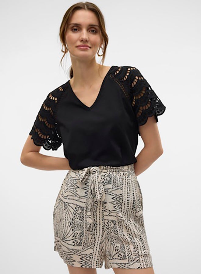 VERO MODA تي شيرت Vmblasy S/S للبنات Btq Ga - Image 5