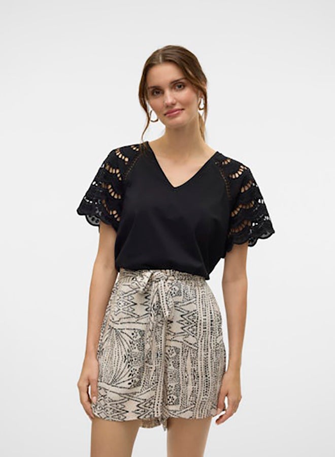 VERO MODA تي شيرت Vmblasy S/S للبنات Btq Ga - Image 2