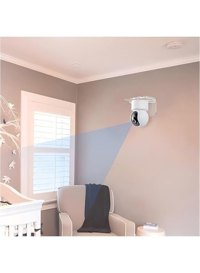 NOOA Acrylic Small Wall Shelf Set of 3 for Security Cameras Speakers Baby Monitors More 4 Universal Adhesive Shelf Easy to Install No Drill, with Cable Clips - Image 4