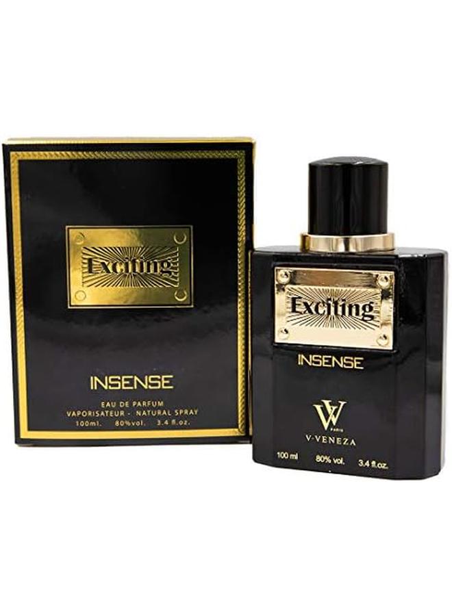 Dumont Exciting Insense 3.4 Oz Eau De Perfum – Unisex Perfume Body Spray For Men Women Him Her Long Lasting Cologne With Lemon Herb Honey Amber Chocolate Scent - Image 2