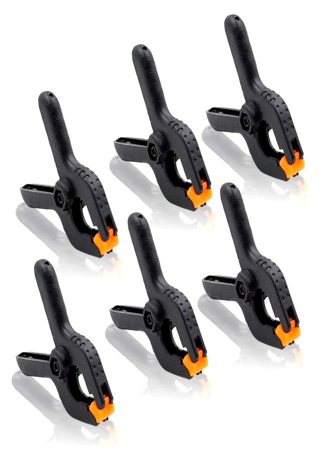 Luomorgo 20pcs Adjustable Nylon Mini Spring Clamps 2 inch Muslin Clamps for Photo Studio Backdrops Woodworking DIY Projects (2inch) - Image 2