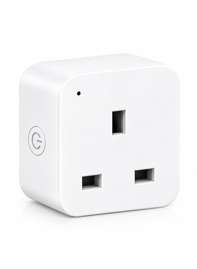 إف اس إل WiFi Smart Plug, FSL 16A Energy Monitoring WLAN Smart Plug Socket Work with Alexa,Echo, Mini Smart Outlet Remote and Voice Control No Hub Required . Write in Arabic For Noon Title - Image 1