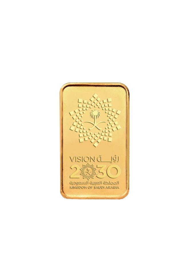 بي تي سي سبائك ذهب بيتكوين رؤية 2030، 1 جرام، 24 قيراط - Image 2