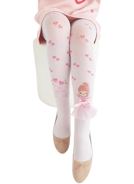 DayMod Elif Accessory Children's Tights White  - Image 1