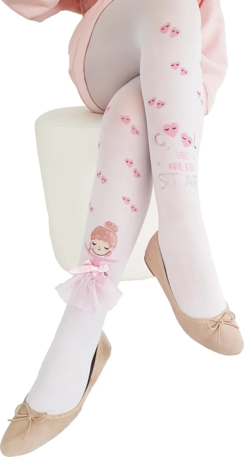 دايمود Elif Accessory Children's Tights White