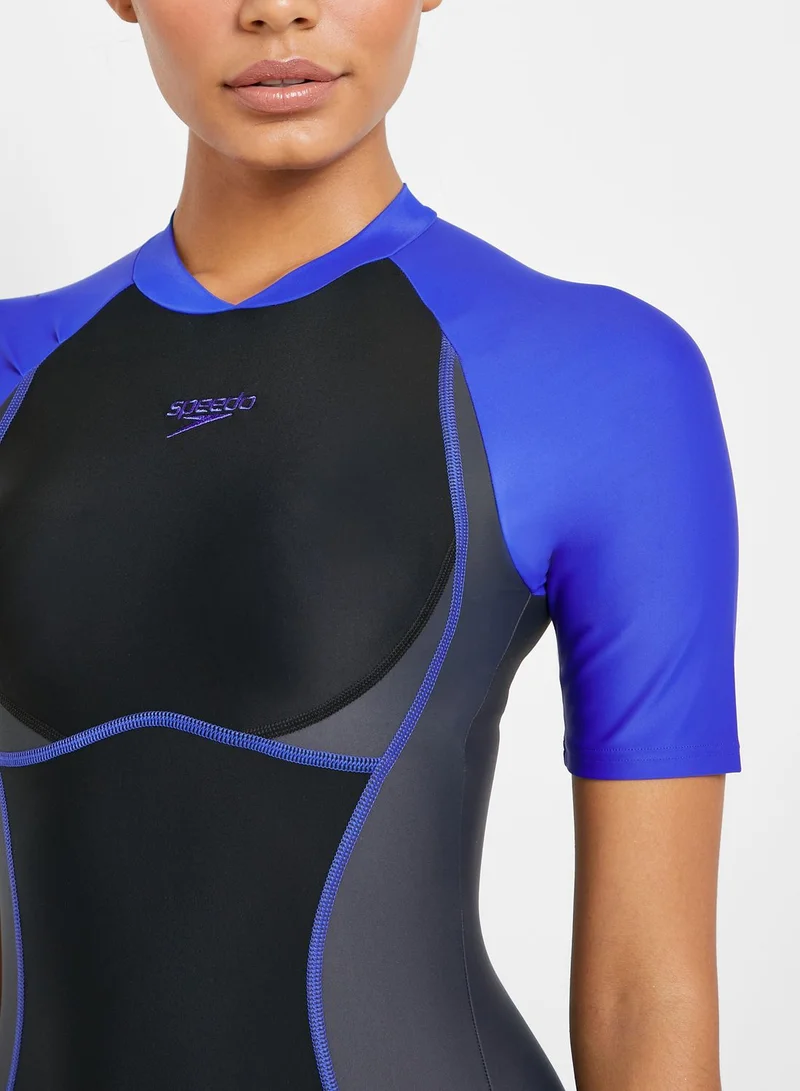 speedo Essential Splice Swimsuit