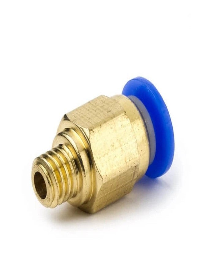INVENTO 10Pcs PC4-M6 6mm Threaded Pneumatic Fitting Connector for 4mm OD Tube 3D Printer Extruder Bowden Ender 3 - Image 3