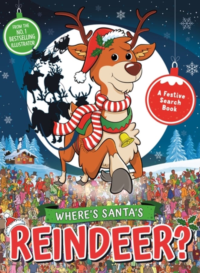 Where's Santa's Reindeer? : A Festive Search and Find Book