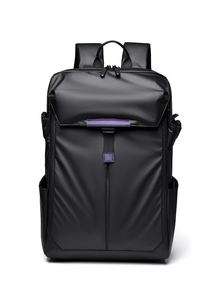 lebonaer Backpack, Durable Water-Resistant Laptop Backpack for Men and Women, Spacious Interior with Soft Flannel-Lined Compartment for Laptop Protection, Separate Wet/Dry Pouch for Umbrella or Towel, Easy-Clean Fabric, Magnetic Front Buckle, Smooth Zippers, Night-Reflective Strips for Safety, Versatile for Office Work College Studies Gym Exercises Travel Adventures Weekend Getaways, All-Day Carrying Comfort, Modern On-the-Go Lifestyle Design, Robust Functionality, Sleek Aesthetic, Intelligent Interior Division, Organized Storage, Reliable Gadget Protection for Laptops Tablets Phones, Adapts to Dynamic Life, Large Capacity, Lightweight, Weather-Resistant, Easy Access, Secure Carry, Stylish and Practical, Ideal for Commuters Students Professionals Travelers Athletes, Unisex Backpack, All-Purpose Carryall, Waterproof Backpack, Laptop Backpack with Padding, Spacious Backpack for School, College Backpack with Laptop Sleeve, Office Backpack for Professionals, Type-C+Lightning - Image 1