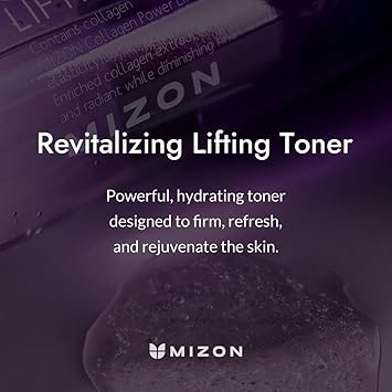 MIZON تونر ميسون كولاجين باور ليفتينغ 120 مل للعناية بالبشرة الكورية تونر للوجه كولاجين بحري مرطب مهدئ مضاد للشيخوخة للبشرة الجافة والناضجة - Image 2