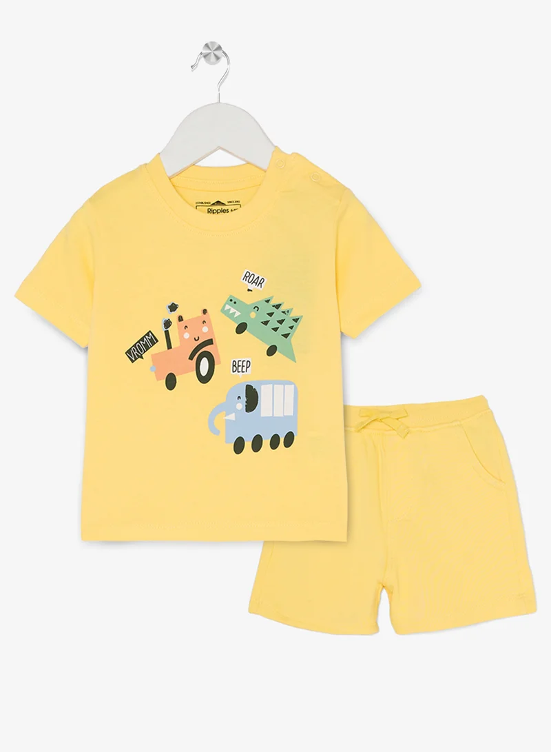 ريبلز مع نمشي Boys 2Pcs Set