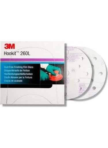 3M 260L 150 Diameter Orbital Sander P1000 2 Pieces 