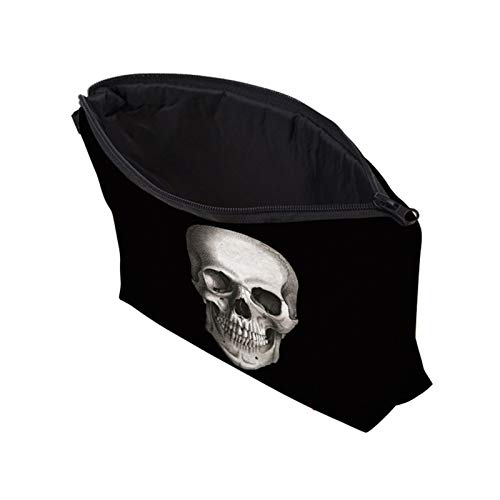 Deanfun Cosmetic Bag for Women, Skull 3D Printed Black Cool Makeup Bags Waterproof Travel Storage Toiletry Bag Accessories Gifts(hzb-42) - Image 3