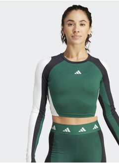 Techfit Aeroready Colorblock Long-Sleeve Top
