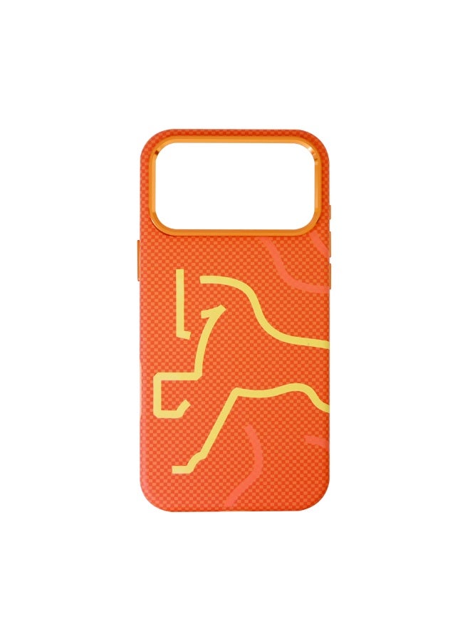 AIRITY iPhone 17 Pro Max MagSafe Case Orange – Airity Kadi Hard Protective Slim Cover - Image 1