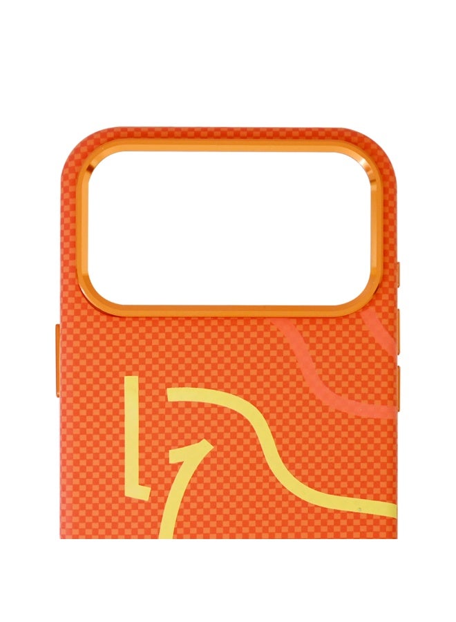 AIRITY iPhone 17 Pro Max MagSafe Case Orange – Airity Kadi Hard Protective Slim Cover - Image 2