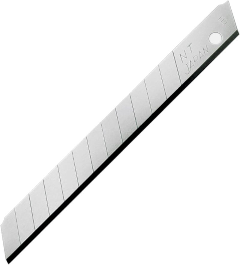 إن تي كاتر شفرات قابلة للكسر من NT Cutter مقاس 9 مم، 50 شفرة/عبوة، عبوة واحدة (BA-50P) - Image 1