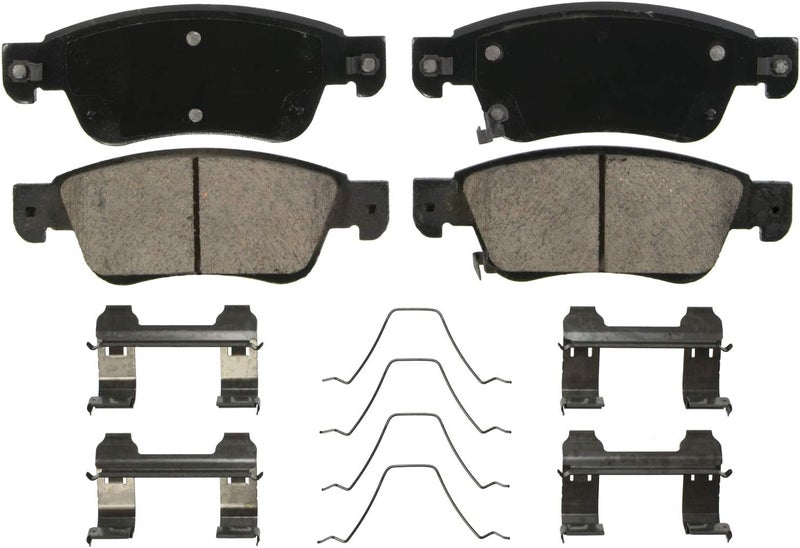 Wagner QuickStop ZD1287 Ceramic Disc Pad Set, Front - Image 1