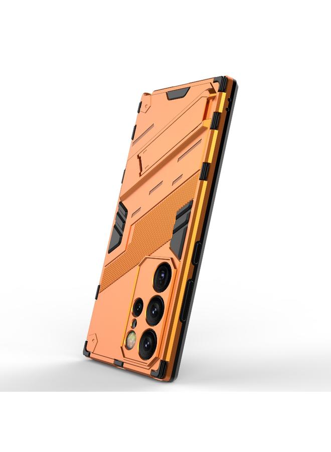 اس-توب جراب لهاتف Samsung Galaxy S24 Ultra 5G Punk Armor 2 في 1 PC + جراب هاتف مقاوم للصدمات من مادة TPU مع حامل غير مرئي - Image 4