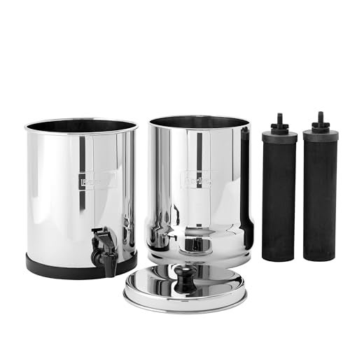 Berkey Travel Berkey Gravity-Fed Water Filter with 2 Black Berkey Elements–Enjoy Potable Water While Camping, RVing, Off-Grid, Emergencies, Every Day at Home - Image 2