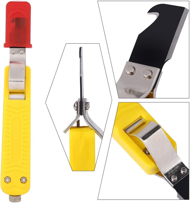 LY25 6 5.12 inch Wire Stripper, Adjustable Tool Steel Wire Stripping Cutter, Wire Crimping Tool, Silicone Wire Stripper for Silicone Cable - Image 5