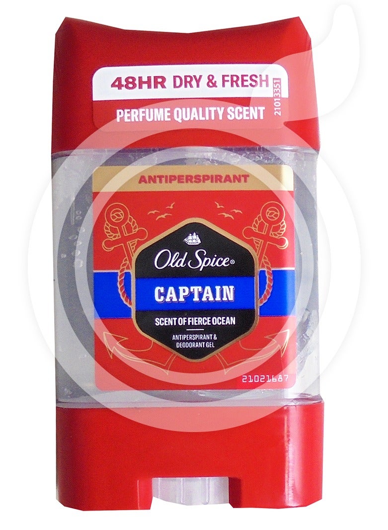 Old Spice Captain Anti-perspirant & Deodorant Clear Gel Stick 70ml - Image 2