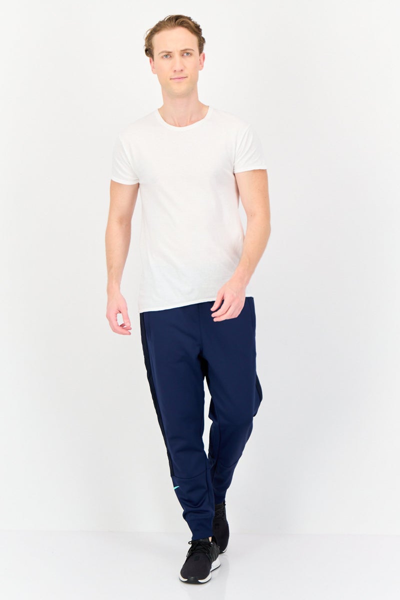 Nike Men Standard Fit Training Jogger Pants, Navy  - Image 4