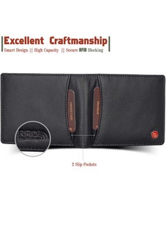 HORNBULL HORNBULL Themes Black RFID Blocking Leather Wallet for Men | Wallets Men Leather  - Image 5