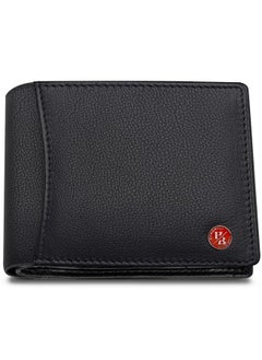 HORNBULL HORNBULL Themes Black RFID Blocking Leather Wallet for Men | Wallets Men Leather  - Image 1