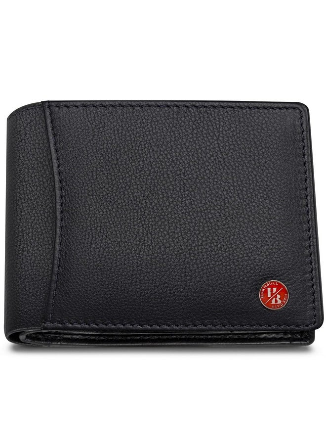 HORNBULL HORNBULL Themes Black RFID Blocking Leather Wallet for Men | Wallets Men Leather  - Image 1