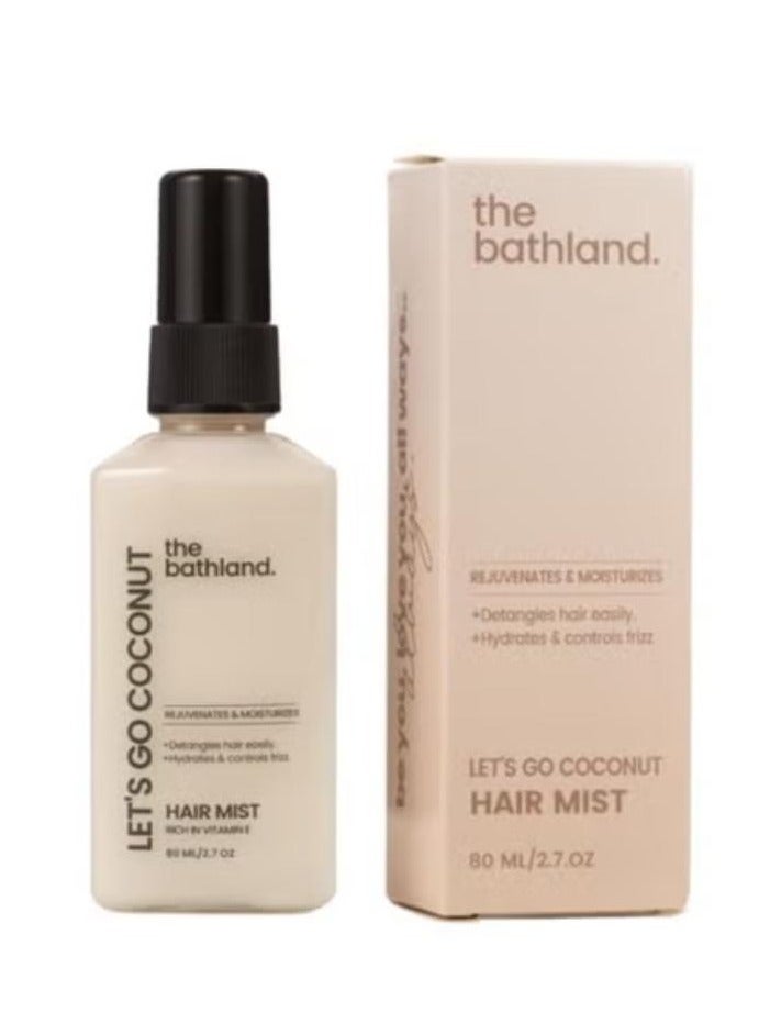 ذا باث لاند عطر الشعر ورذاذ جوز الهند - 80 مل - Image 1