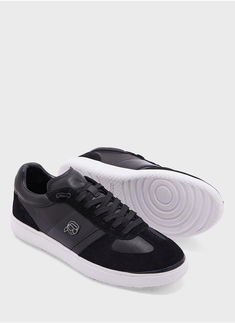 Karl Lagerfeld - Atlas Lace Up Low Top Sneakers - Image 1