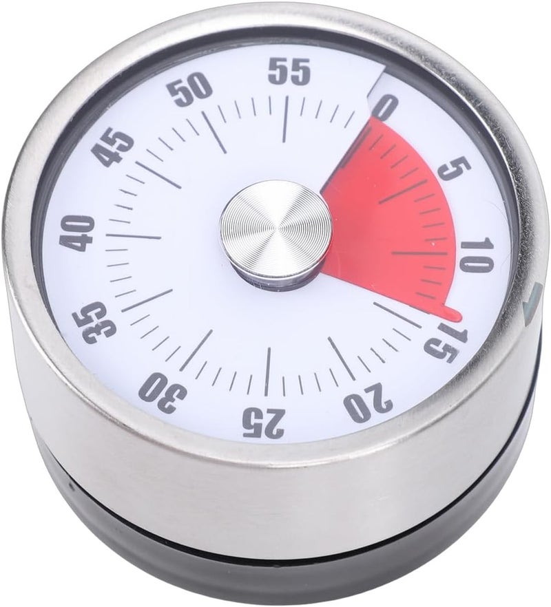Visual Kitchen Timer Magnetic Mechanical Loud Alarm Reminder Tool for Cooking Baking Learning - Image 2
