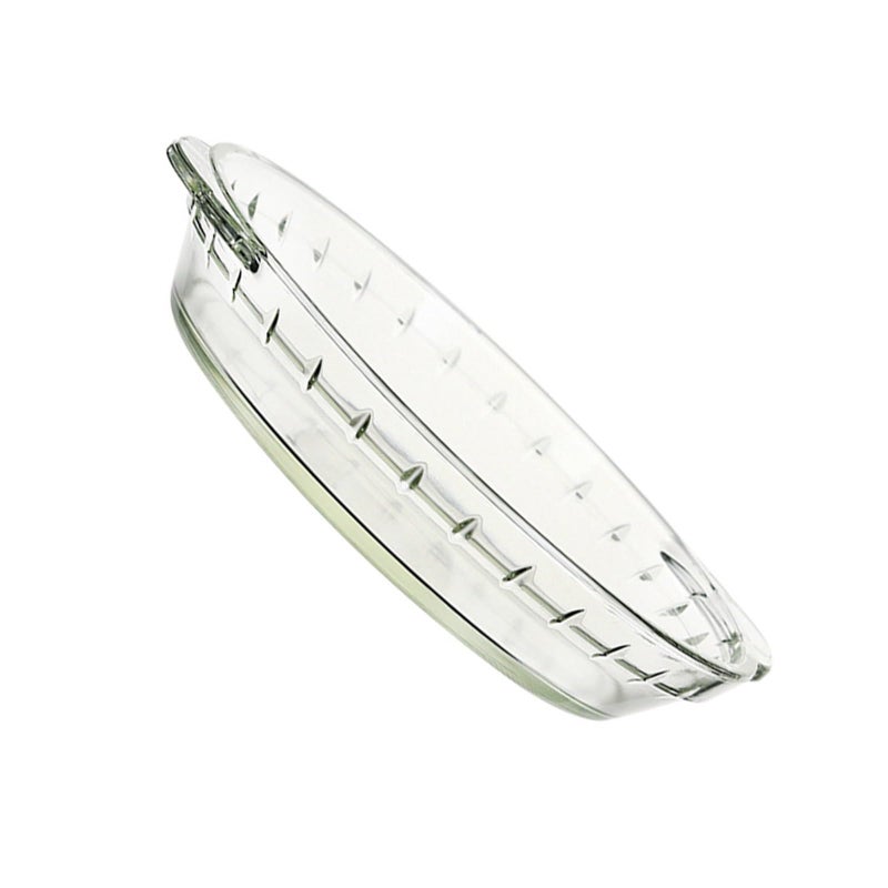 Glass Steak Tray Baking Dish Microwave Safe Plate Bakeware Cooking Pan 1 Piece - Image 4
