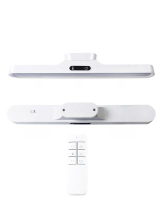 Touch Rechargeable Under Cabinet LED Light, 32Cm,  With Remote Control, Dimmable With 3 Color Modes, USB-Powered, Ideal For Wall Shelves, Closets, Mirrors, Bedside And Kitchen Lighting, White - pzsku/Z23286B4AC4F6F4D3FDCDZ/45/_/1733221447/3b320705-2e04-43da-9e9e-839905baaa48