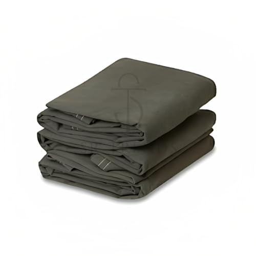 SR TRENDS™ Heavy Duty Tarpaulin 600GSM Canvas - Commercial Canvas TIRPAL Waterproof- 100% Waterproof Resistance Military Grade- UV Resistant TARP, RUSTPROOF Reinforced Eyelets (9 x 12) - Image 1
