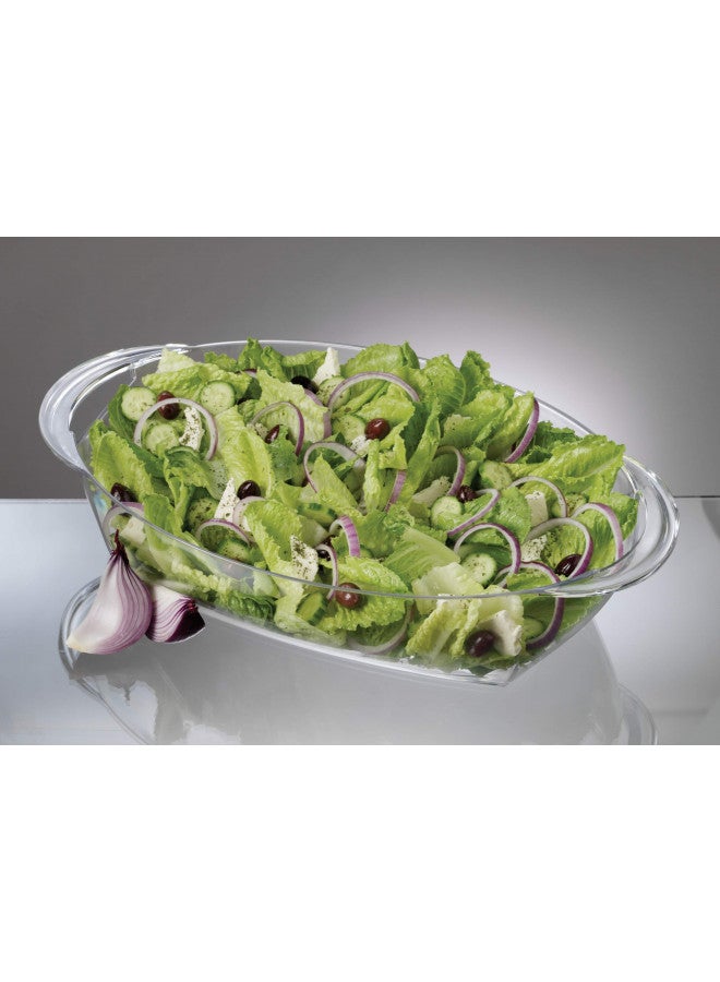 Prodyne Buffet on ice, 19.75" x 11.75", Clear - Image 4