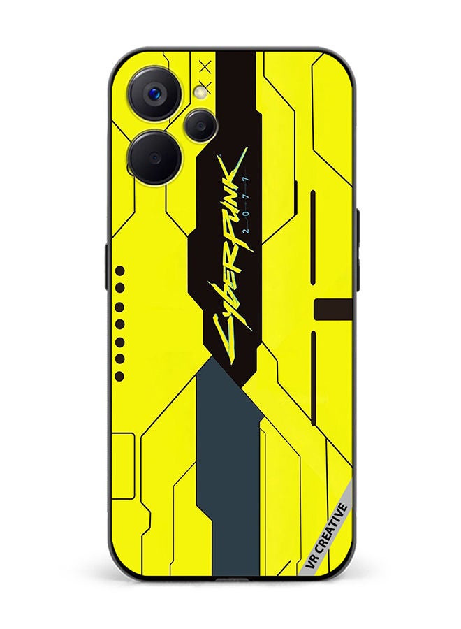 VR CREATIVE Protective Case Cover For Realme 10 5G Cyberpunk Design Multicolour - Image 1