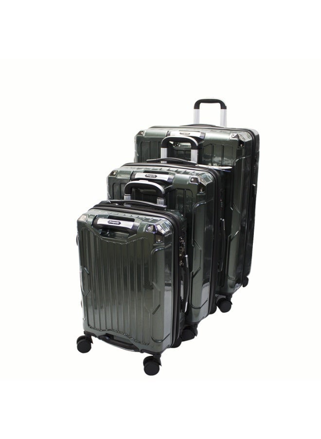 Prosperity Lightweight Luggage, ACS+PC Material, Foldable Cup Holder, TSA Lock, 20"/24"/28", Silent Spinner Wheels Suitcase - Image 1