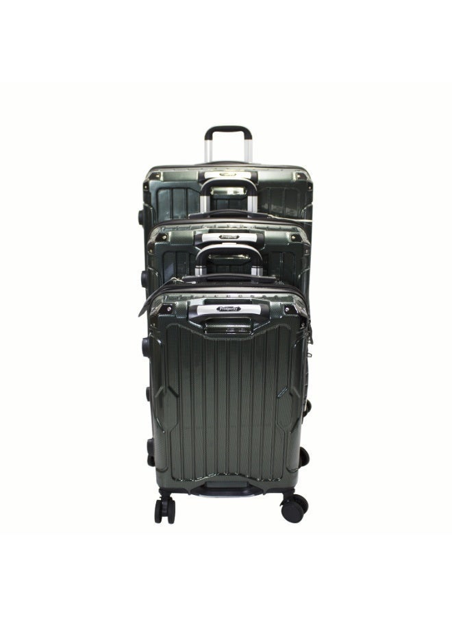 Prosperity Lightweight Luggage, ACS+PC Material, Foldable Cup Holder, TSA Lock, 20"/24"/28", Silent Spinner Wheels Suitcase - Image 2