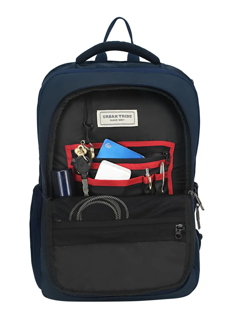 إربان ترايب URBAN TRIBE Rumble Laptop Backpack For Men & Women, Blue, M, Office Bag