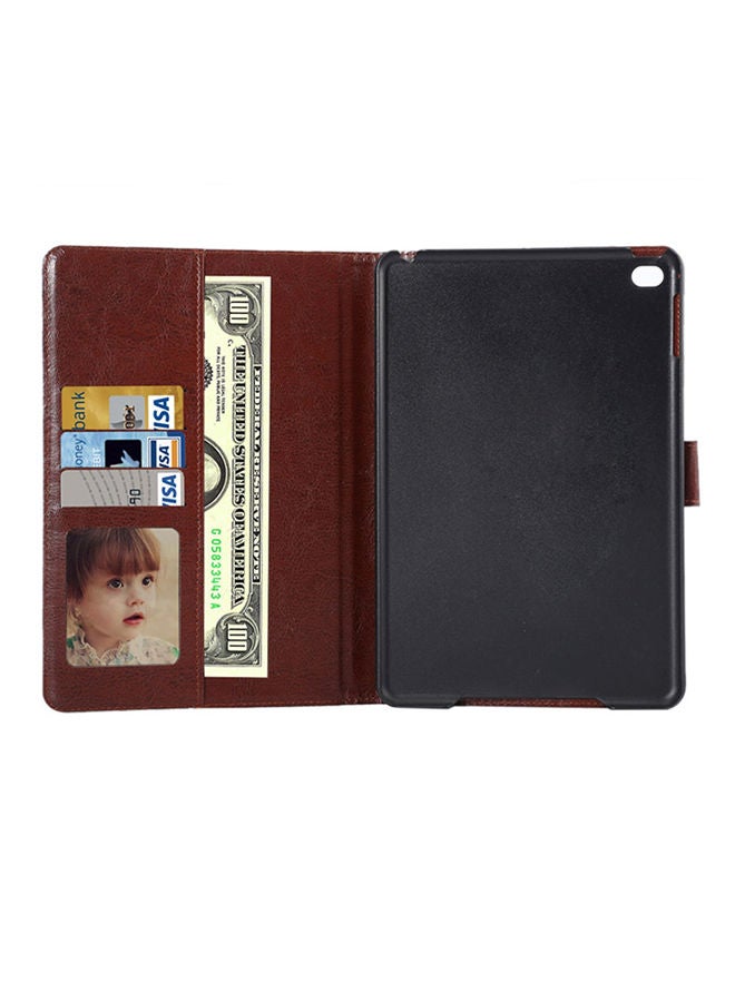 NIBEMINENT Denim Texture Leather Case Cover For Apple iPad Mini 4 Black  - Image 3