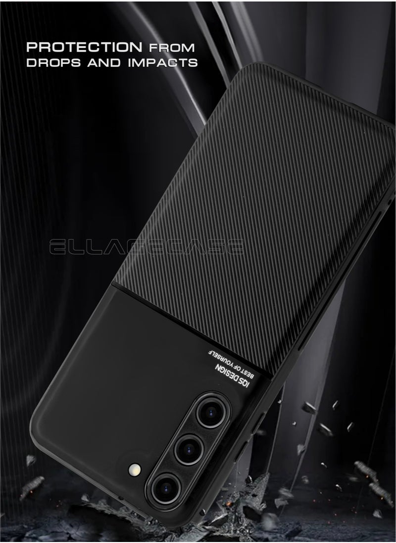 ELLAGECASE Case for Samsung Galaxy S23, Ultra Thin Premium Case, Solid Camera Protection, Thin, Easy to Hold, Hidden Metal Plate  - Image 2