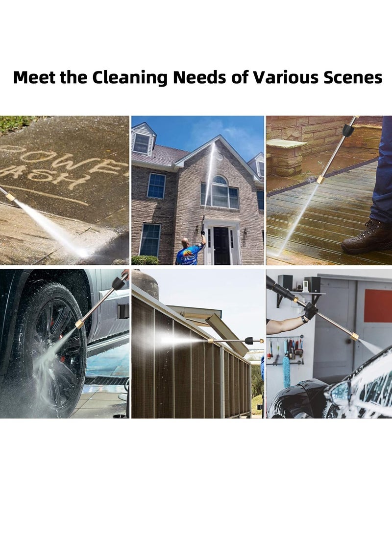 بوناي غسالة الضغط الكهربائية للسيارة Bonai بقدرة 3000 وات، رفيقك المثالي في التنظيف للمروج المنزلية والحدائق والسيارات والدراجات وكل شيء - Image 5