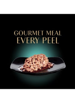 Sheba Sheba Perfect Portions Wet Cat Food Cuts in Gravy Variety Pack, With Sustainable Tuna, and With Sustainable Salmon, 2.6 oz., Twin-Pack Trays, (12 Count, 24 Servings) (Pack of 2)  - Image 1