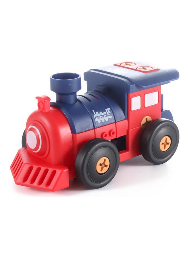 إسكدنيا Disassemble And Assemble Children's Toy Train Multicolour 15x8.5x8cm