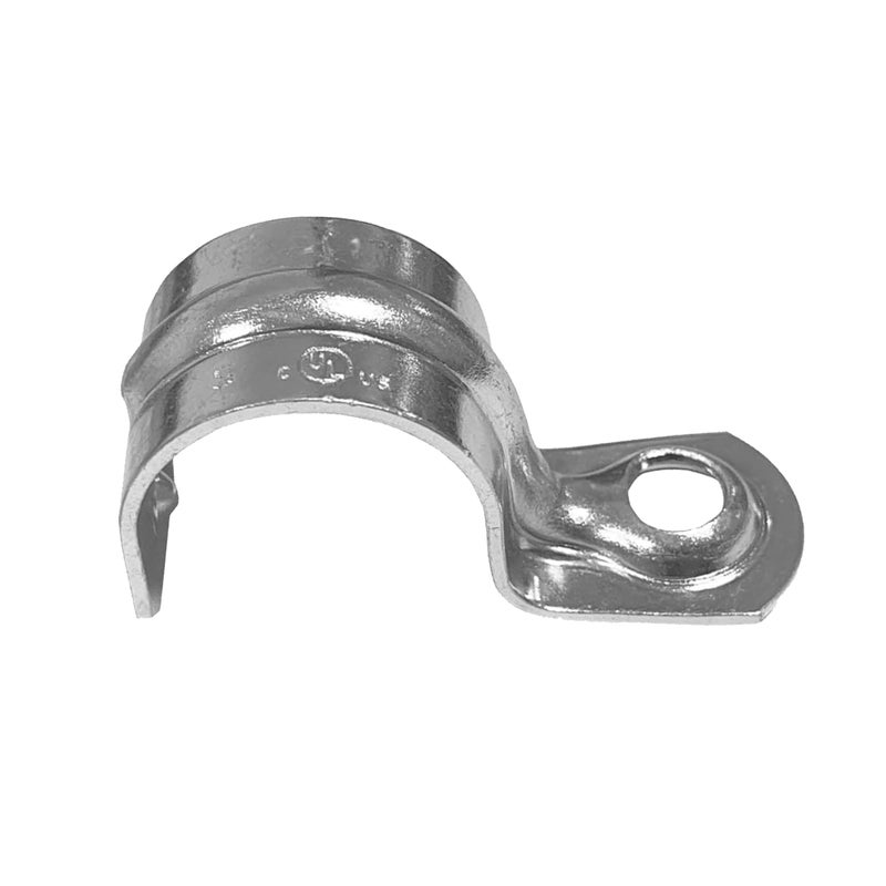 SIGMA ENGINEERED SOLUTIONS ProConnex 1902 EMT OneHole Strap 34Inch 50Pack Gray